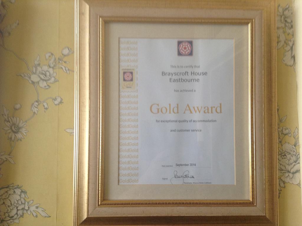 Brayscroft House Hotell Eastbourne Eksteriør bilde